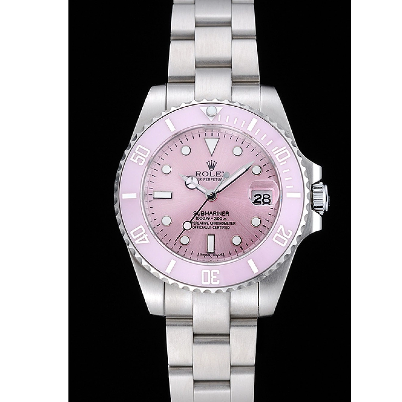 AAA replica watch Stainless Dial Lilas Submariner Rolex Steel 1454155 Bracelet 0612